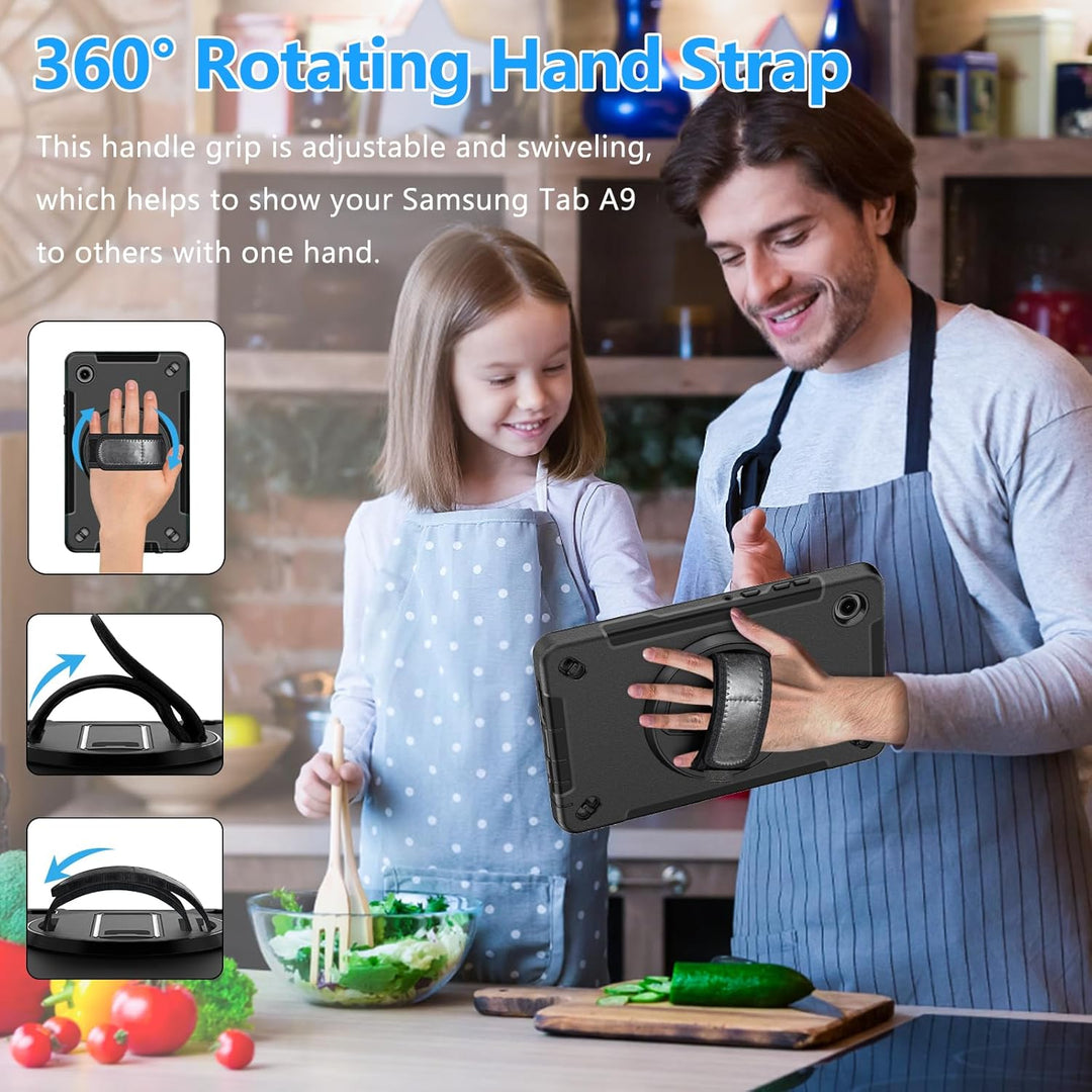 Hülle für Samsung Galaxy Tab A11: Miesherk Stossfeste Schutzhülle Case für Galaxy Tab A11 8,7 Zoll 2