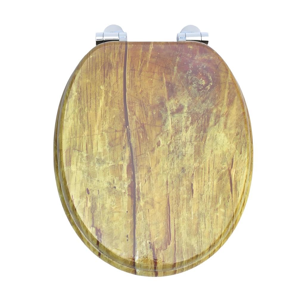 SAINOS WC SITZ O-förmig mit Soft-Close-Mechanismus MDF-Material (H042), H042