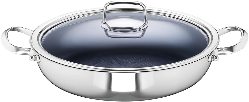 Schulte-Ufer Romana i Schmorpfanne XXStrong, Edelstahl, Silber, 28cm
