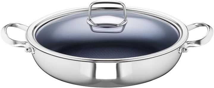Schulte-Ufer Romana i Schmorpfanne XXStrong, Edelstahl, Silber, 28cm