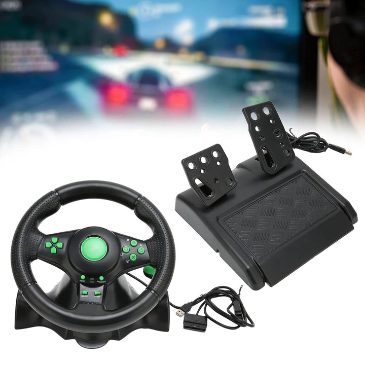 Racing Wheel PC Game Lenkrad für High Simulation Driving Game Racing Wheel mit Pedal für Simuliertes