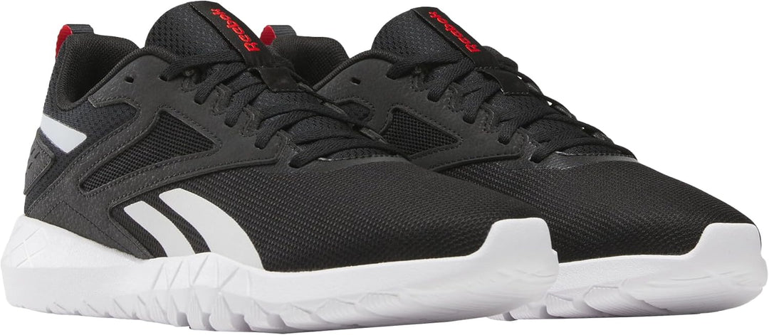 Reebok Herren Flexagon Energy Tr 4 Sneaker, Black Ftwr White Energy Red