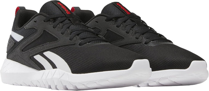 Reebok Herren Flexagon Energy Tr 4 Sneaker, Black Ftwr White Energy Red