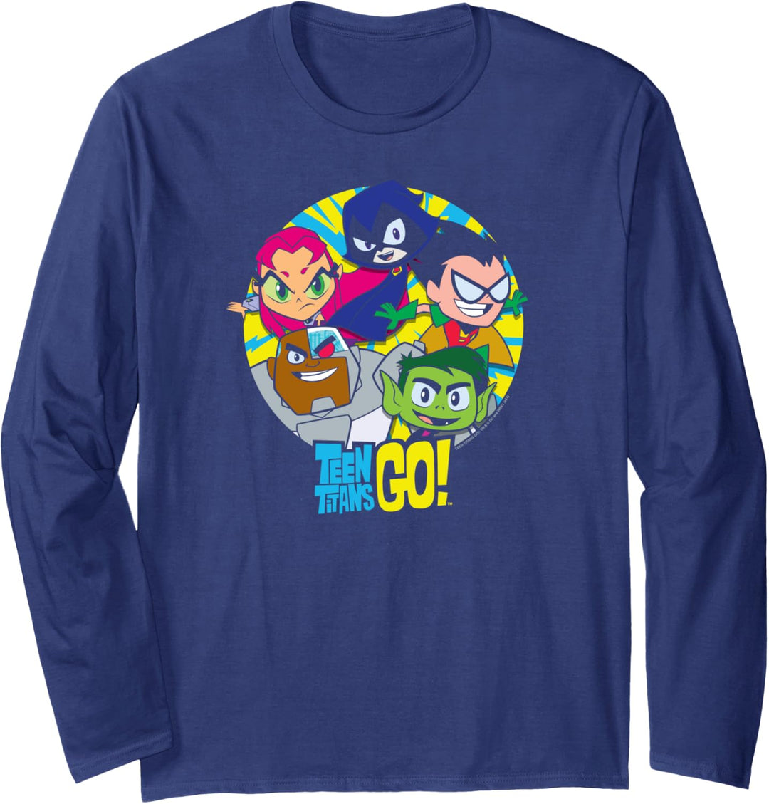Teen Titans Go! Go Go Group Langarmshirt
