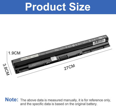 Exmate Laptop-Akku M5Y1K für Dell Inspiron 14 3458 5458 5459,15 3451 3558,Inspiron 3551 3328 5451 54