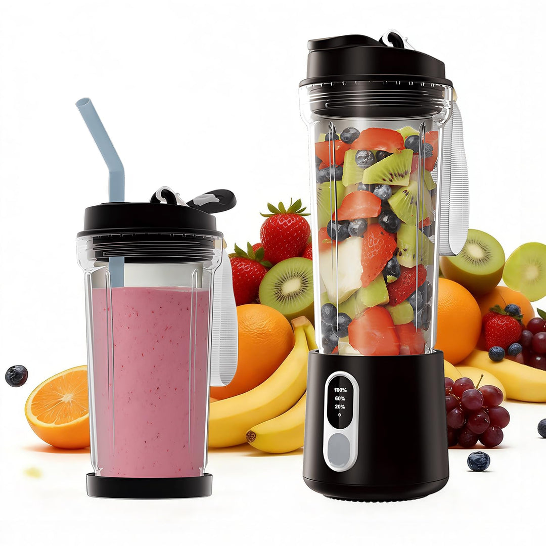 Mini Mixer Tragbarer Smoothie Maker - Standmixer, Tragbarer Mini Blender mit 300W-Motor, Smoothie Ma