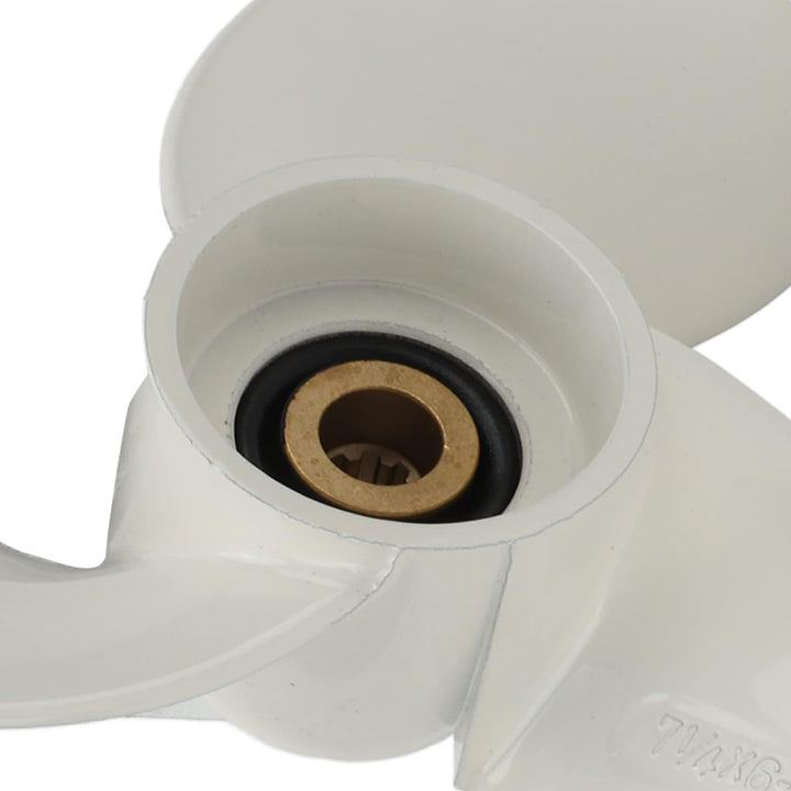 Aussenbordpropeller 7 X 0 25 Zoll Schiffspropeller 6L5 45943 00 EL 9 Spline Tooth 3 Blatt Bootsprope