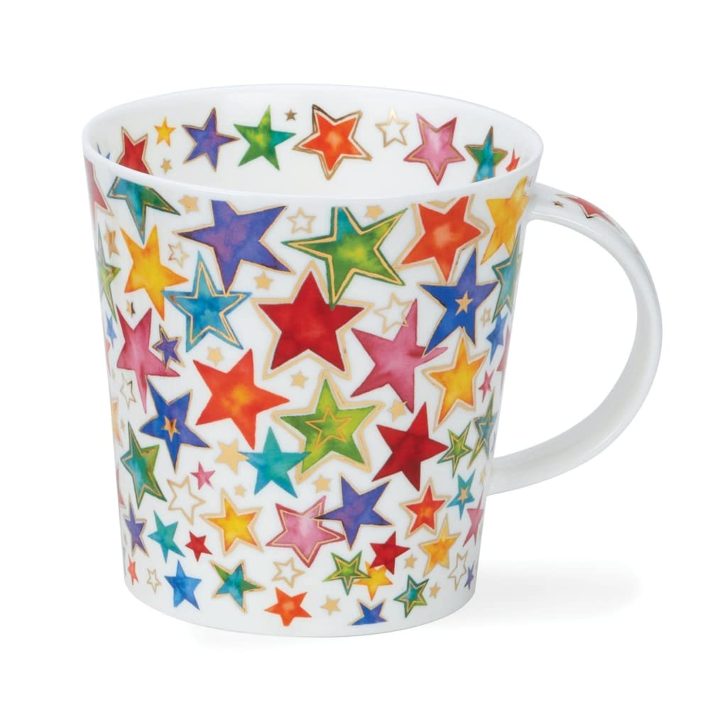 Dunoon Lomond Shape Tasse 0,32 l Dazzle (Sterne), Gold, Sterne
