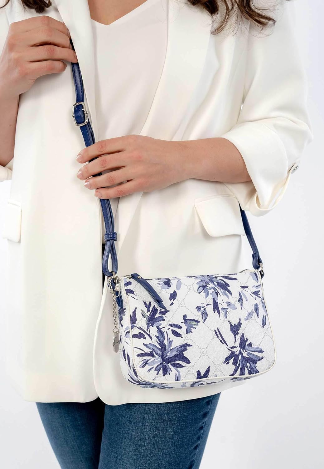 Tamaris Umhängetasche Anastasia Flower 32410 Damen Handtaschen Floral flower 988 Einheitsgrösse, Ein
