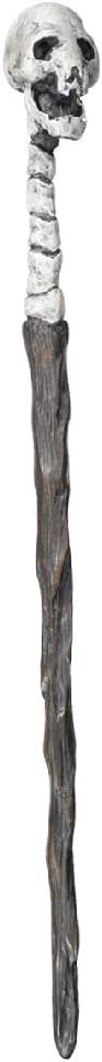 The Noble Collection - Death Eater Skull Wand In A Standard Windowed Box - 14in (35cm) Wizarding Wor
