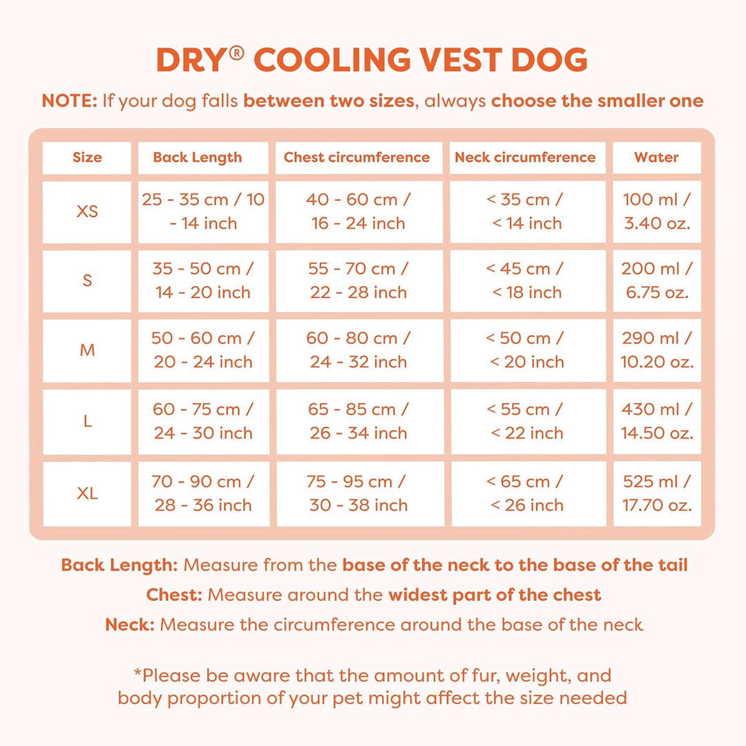 Suitical Dry Cooling Vest Hund, XS, Silber Silber XS, Silber XS