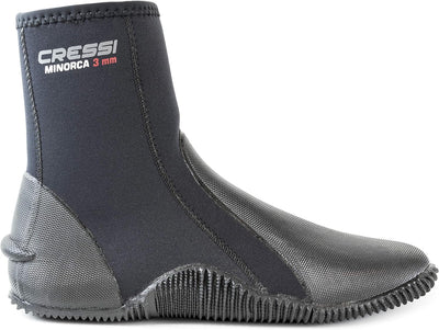 Cressi Damen Minorca lang, schwarz, 9 Hohe Stiefel