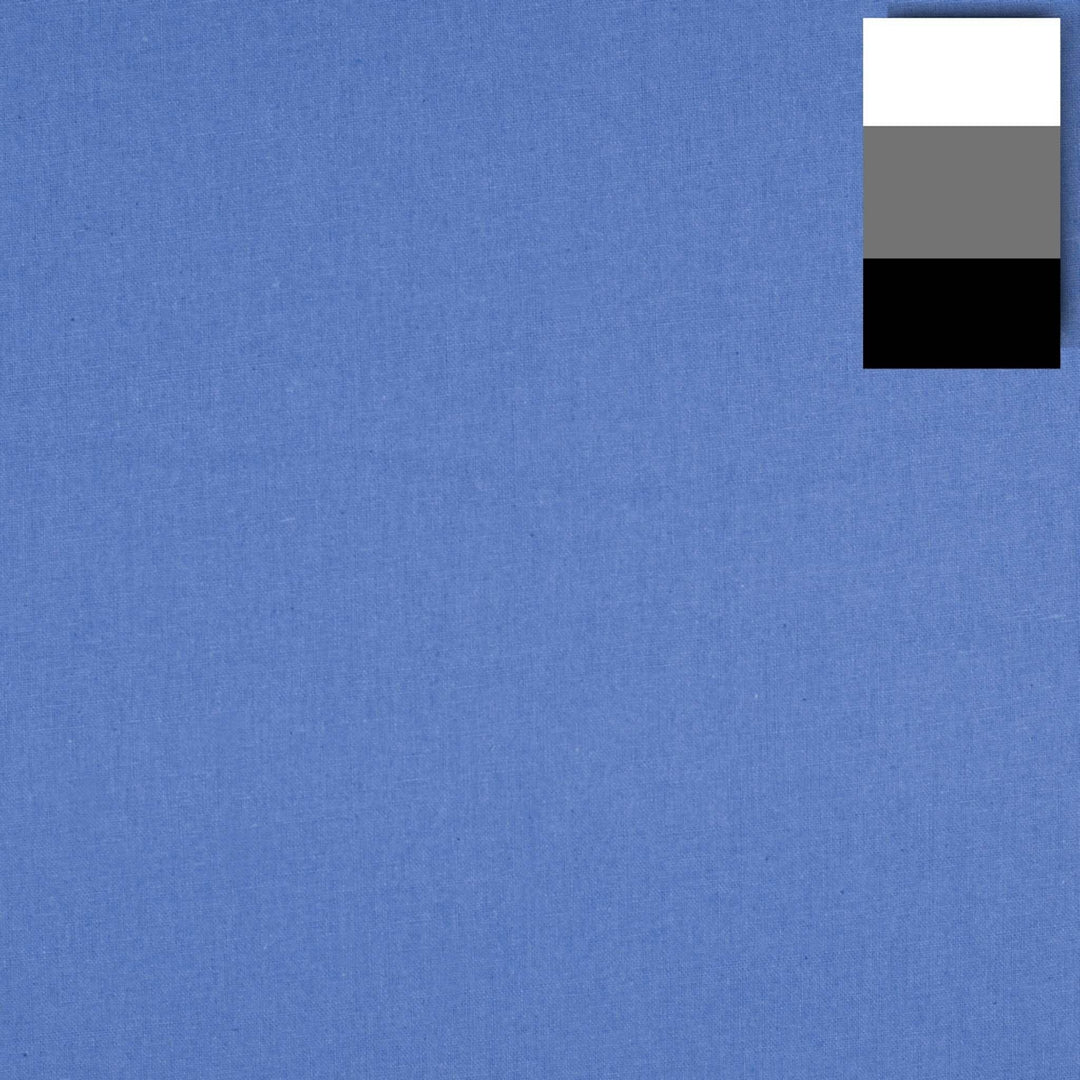 Walimex Stoffhintergrund 2,85 x 6m hellblau, hellblau