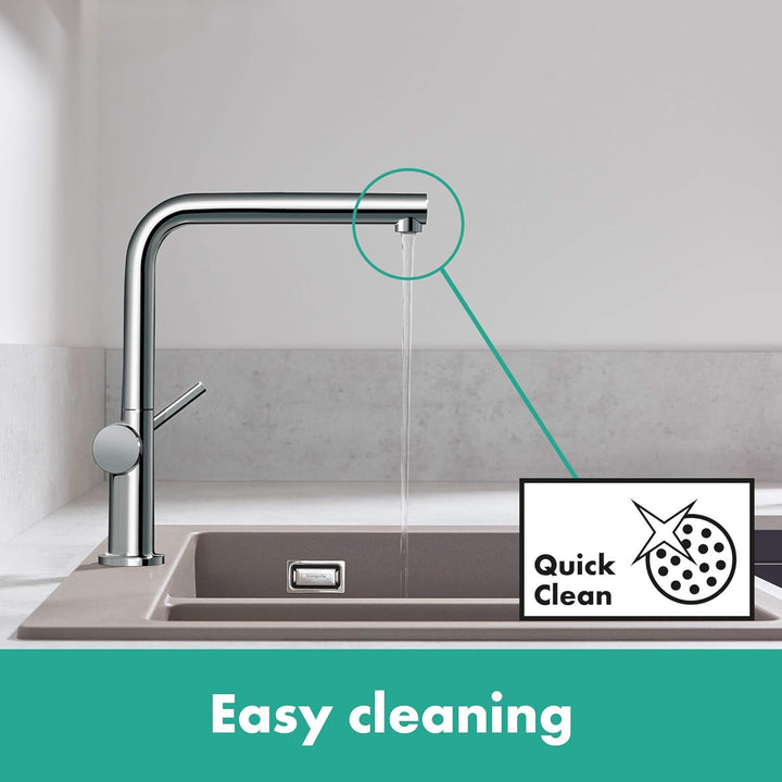 hansgrohe Talis M54 - Küchenarmatur, 1 Stahlart, Wasserhahn Küche mit Auslaufhöhe 270 mm, Mischbatte