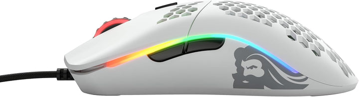Glorious Gaming Model O- (Minus) Compact Wired Gaming Mouse – Im superleichten Wabendesign mit 58 g,