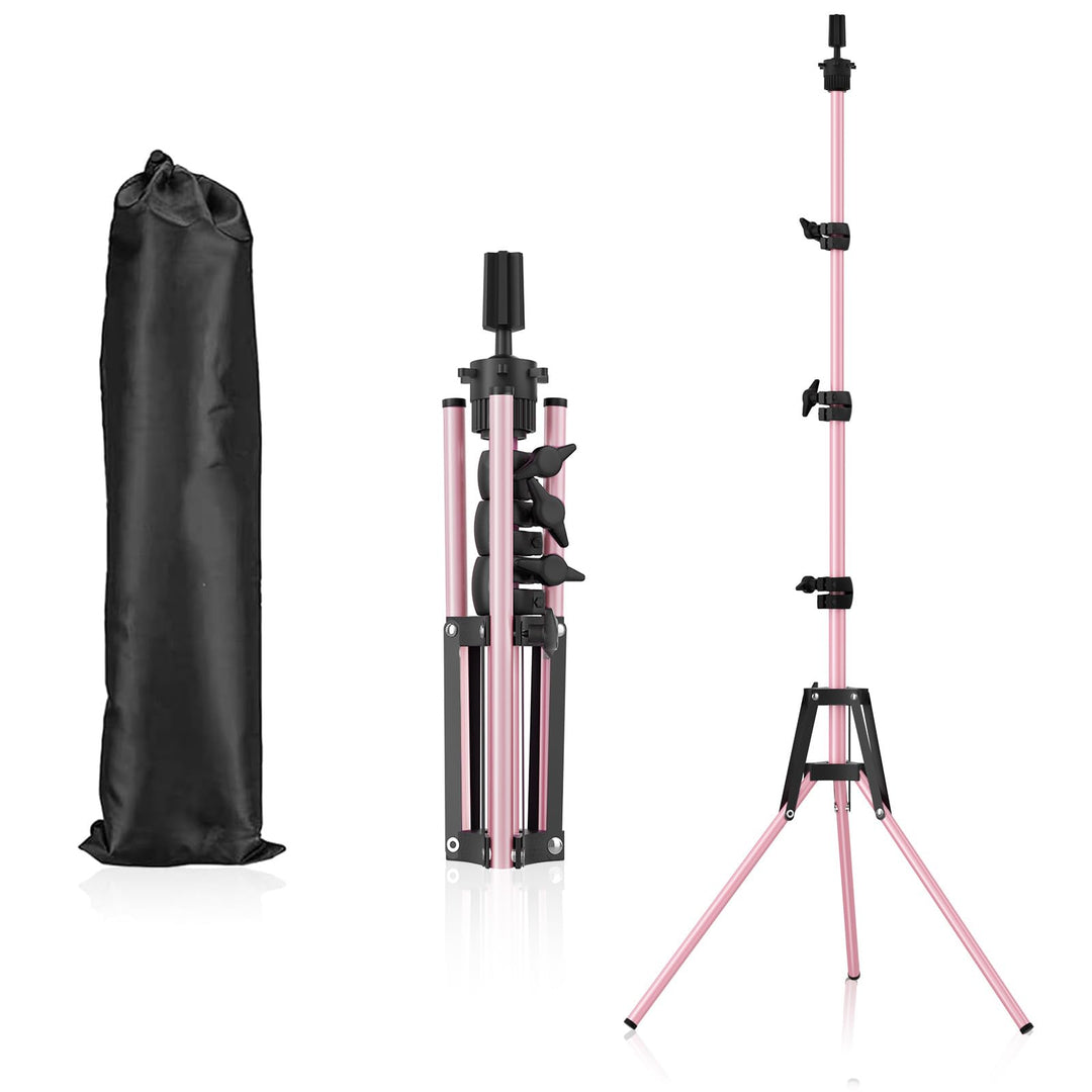 Mannequin-Kopfständer, 160 cm, verstellbarer Perückenständer, verstärktes Metall, Mannequinkopfständ