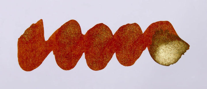 Diamine Tintenglas Vintage Copper Red Inkvender Shimmer Ink 50ml