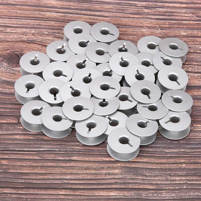 Spulenkapsel, 100 Stück 55623A Aluminiumspulen Schlitz, Industrienähmaschinenteile für Universal für