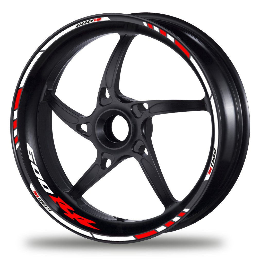 PROFILETEC.COM FELGENRANDAUFKLEBER passend für Honda CBR 600 RR Moto GP Style Felgenaufkleber (Motiv