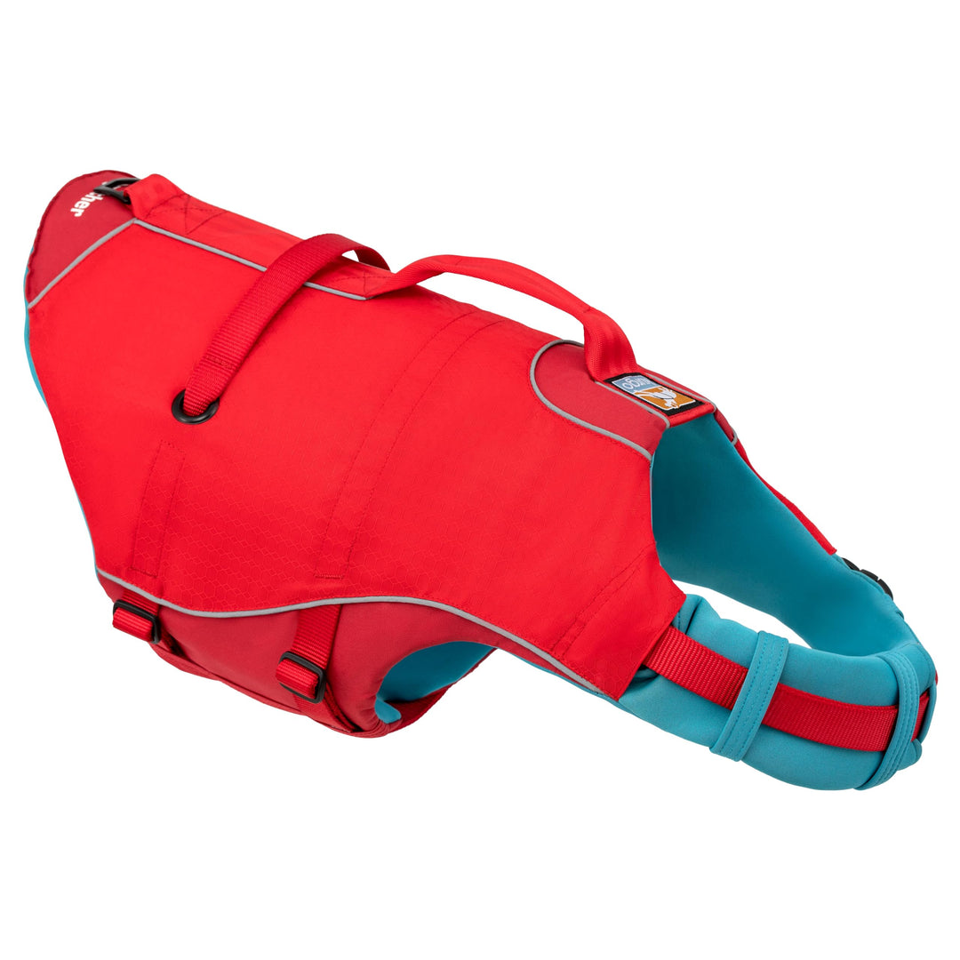 Kurgo Surf N Turf Hundeschwimmweste, Reissfestes Material, Mit Reflektoren und 2 Griffen ausgestatte