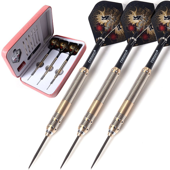 CUESOUL Dragon Deluxe Messing Steel Dartpfeile, 21 Gramm J2102 25 Gramm, J2102 25 Gramm