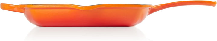 LE CREUSET Signature Gusseisen-Grillpfanne, Quadratisch, 26 cm, Für alle Herdarten inkl. Induktion g