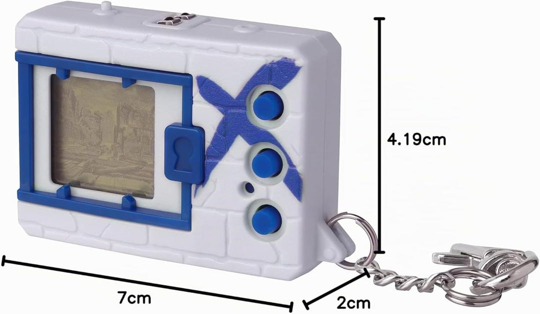 BANDAI – Digimon – DigimonX – Weiss/Blau – Von den Erfindern des Tamagotchi – 41922, Weiss/Blau