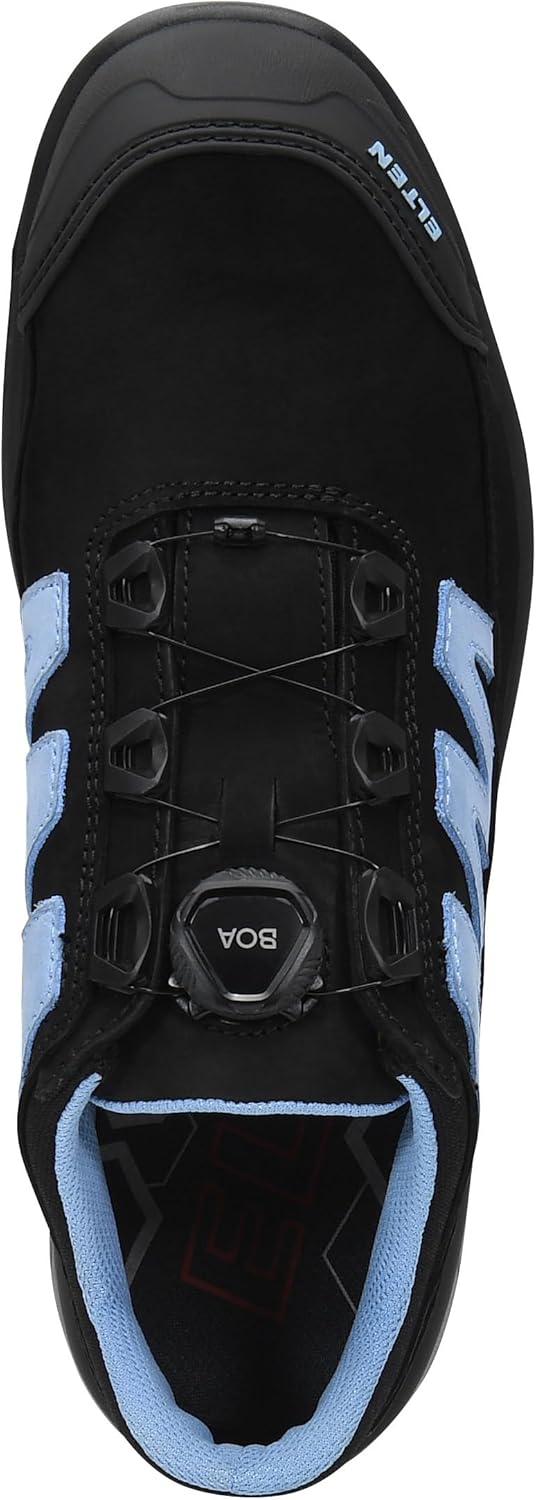 ELTEN Sicherheitsschuhe Marten XXSports Pro BOA Black-Blue Low ESD S3, Damen und Herren, Leder, Stah