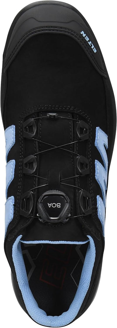 ELTEN Sicherheitsschuhe Marten XXSports Pro BOA Black-Blue Low ESD S3, Damen und Herren, Leder, Stah