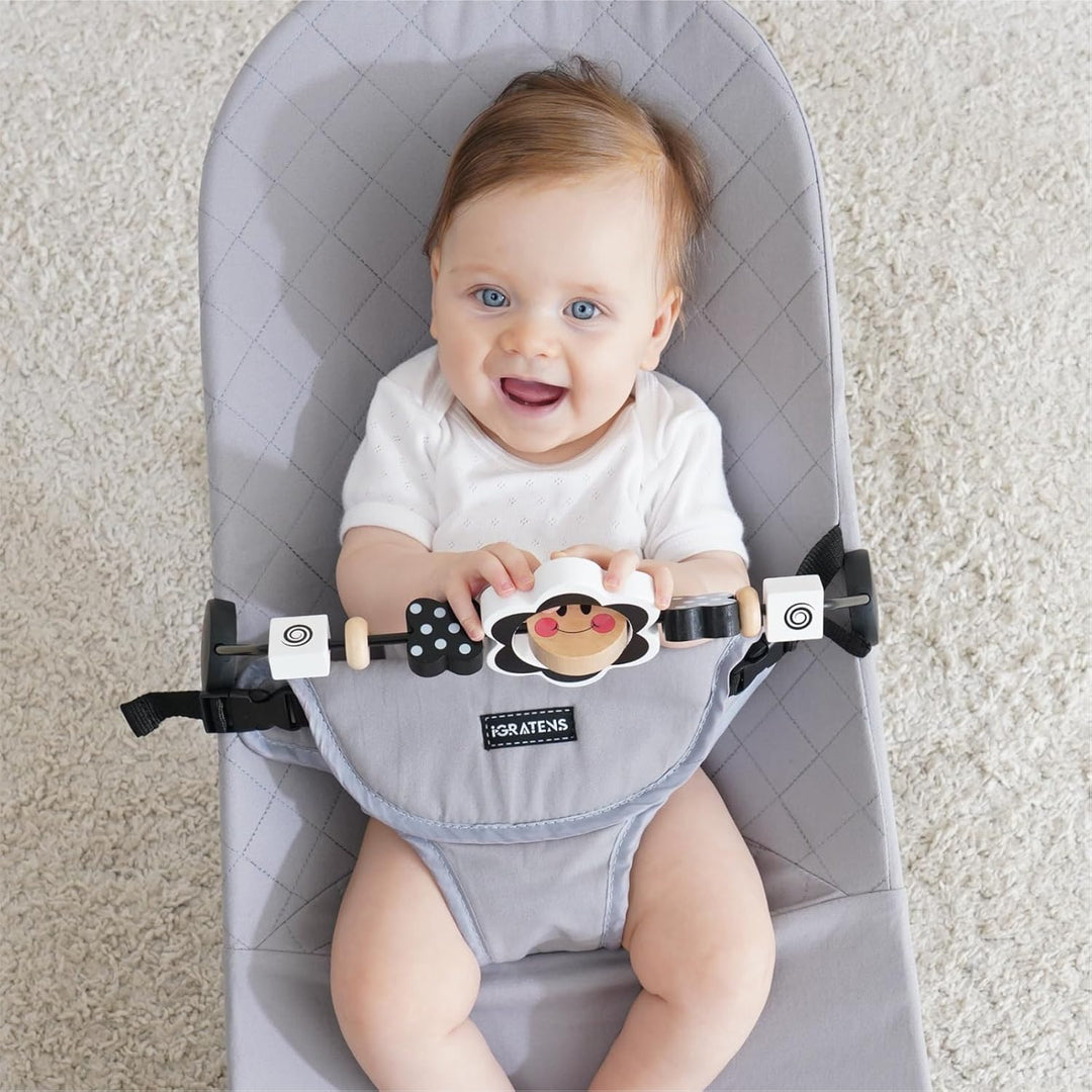Baby Bouncer Toy Bar, Bouncer Toy Bar, leicht zu befestigen und zu entfernen, kinderfreundliche Mate