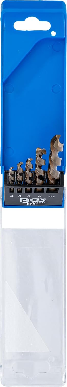 BGS 2731 | Bohrer-Satz | linksschneidend | 5-tlg.
