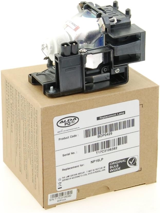 Alda PQ Professionell, Beamerlampe kompatibel mit NP16LP für NEC M260WS, M300W, M300WG, M300XS, M300
