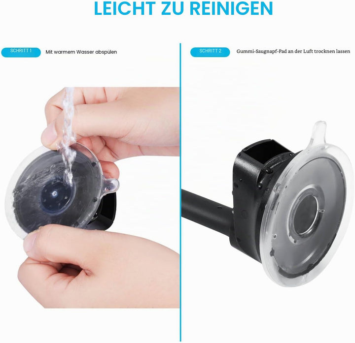 APPS2Car Auto HandyHalterung für Windschutzscheibe mit flexiblem Langen Arm, 13 Zoll Schwanenhals kf