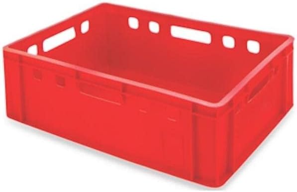 PROREGAL CHEFGASTRO SuperSparSet 5x Eurobehälter Fleischerkasten E2 | HxBxT 20x40x60cm | 41 Liter |