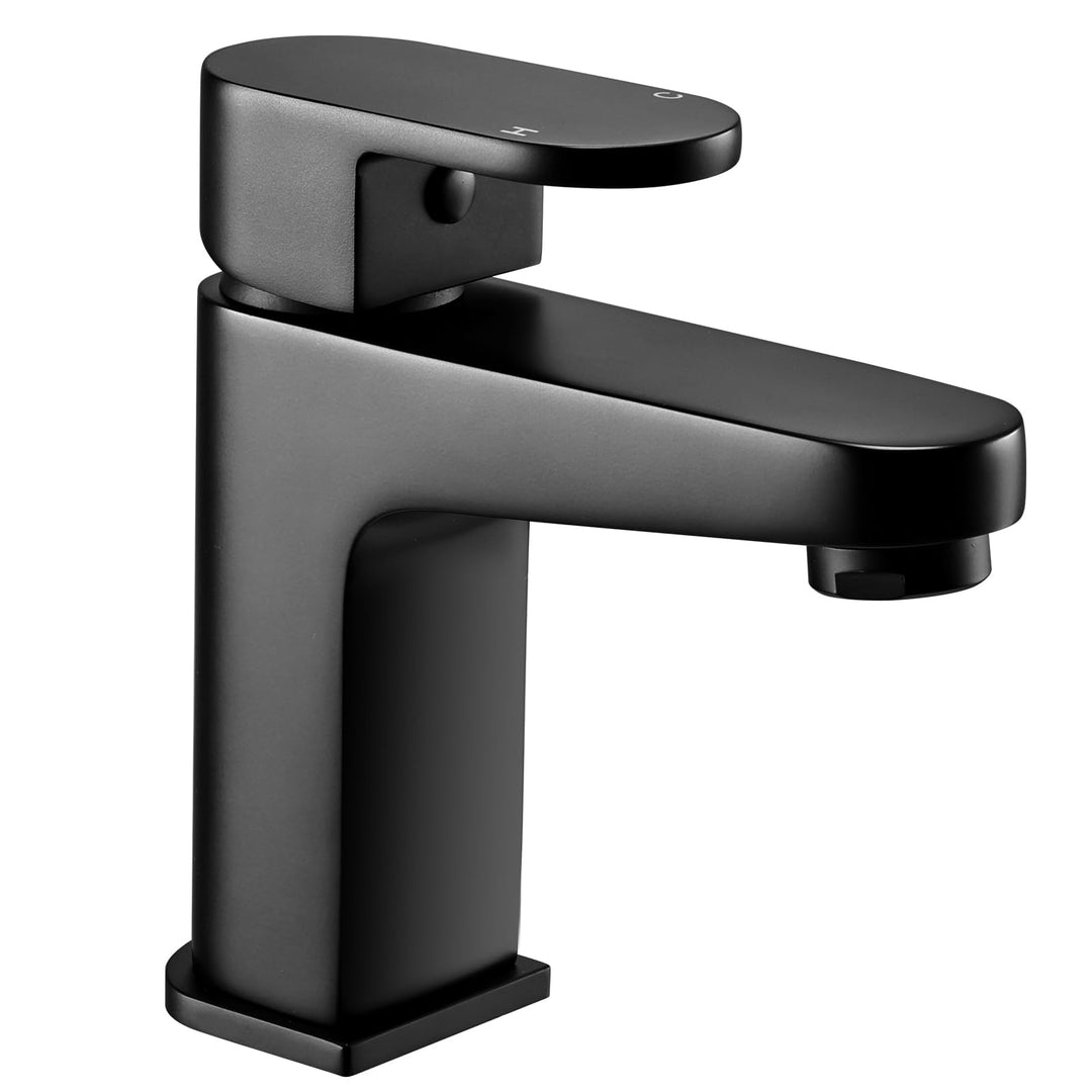 Waschtischarmatur Badarmatur Einhand-Waschtischbatterie, Wasserhahn Bad mit Auslauf Höhe 85 mm, Misc