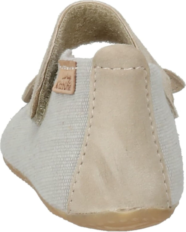 Living Kitzbühel Mädchen Babyballerina Maus Hausschuh, Sandstorm
