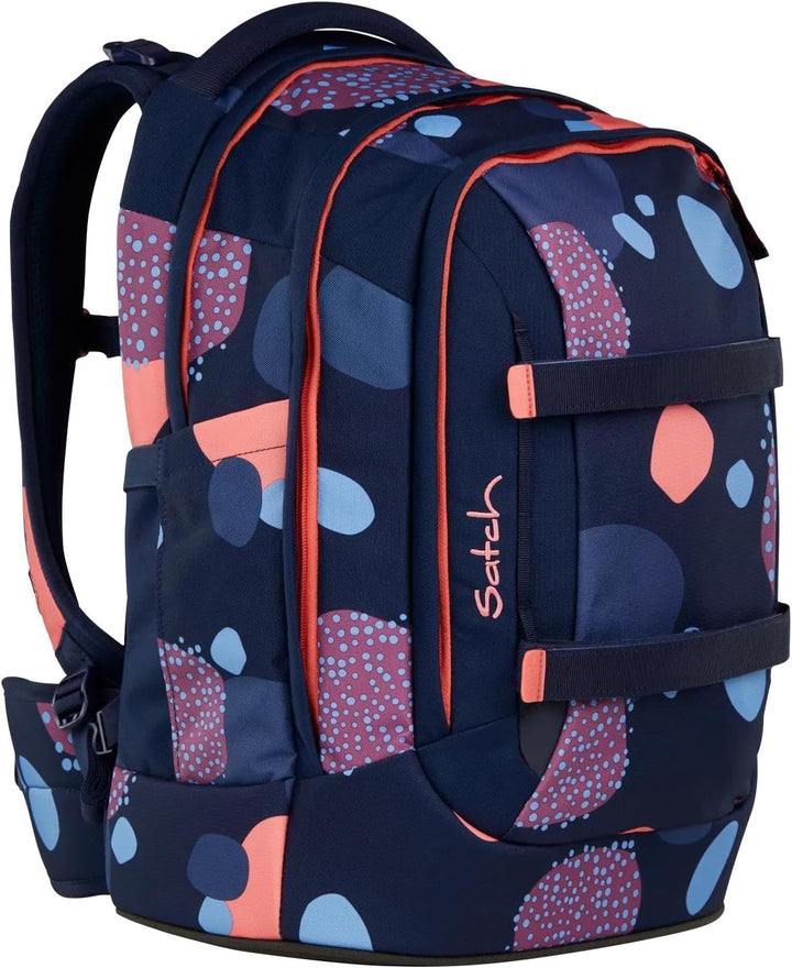 Satch Pack ab 5. Klasse ergonomisch 30L Stauraum standfest Organisationstalent Einheitsgrösse Coral