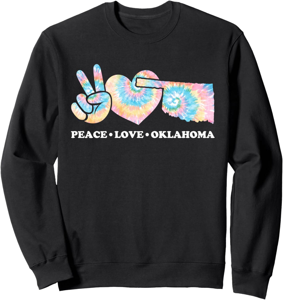 Peace Love Oklahoma Sweatshirt