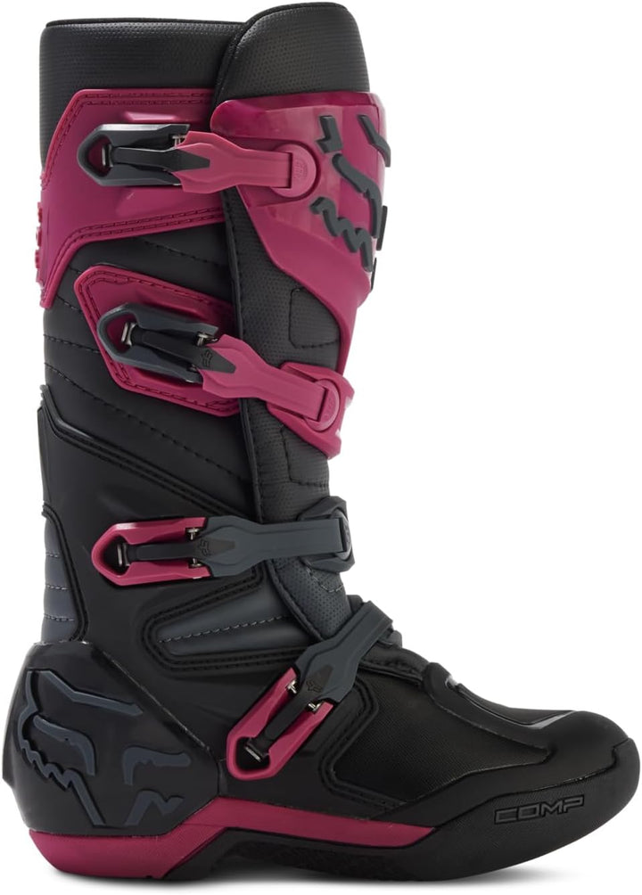 Fox Racing Damen COMP Motocross Stiefel 40.5 EU Magnetisch, 40.5 EU Magnetisch
