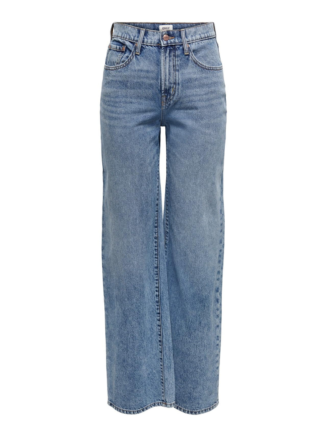 ONLY Female Jeans mit weitem Bein ONLHOPE Hohe Taille Weiter Beinschnitt Jeans 25W / 30L Light Blue