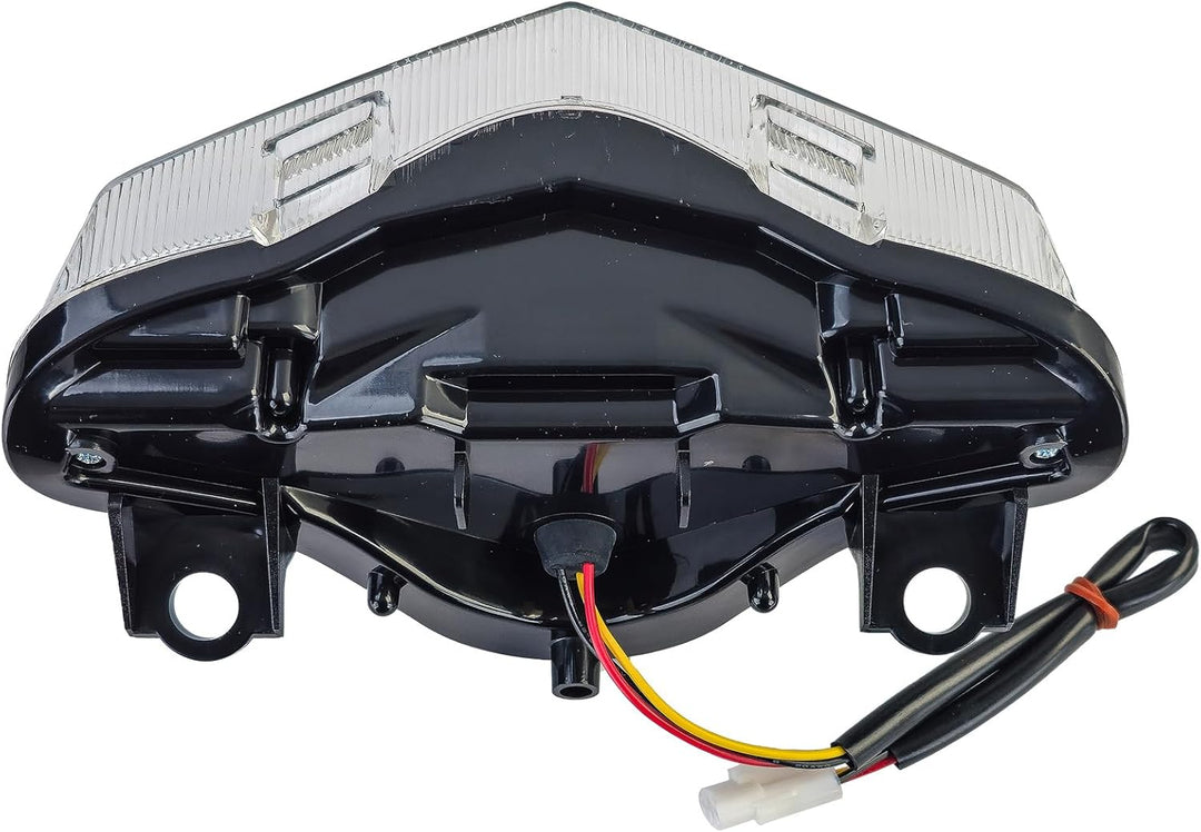 Motorrad LED Rücklicht Chrom Klarglas für Kawasaki ER6N ER6F ER-6N ER-6F ab 2012