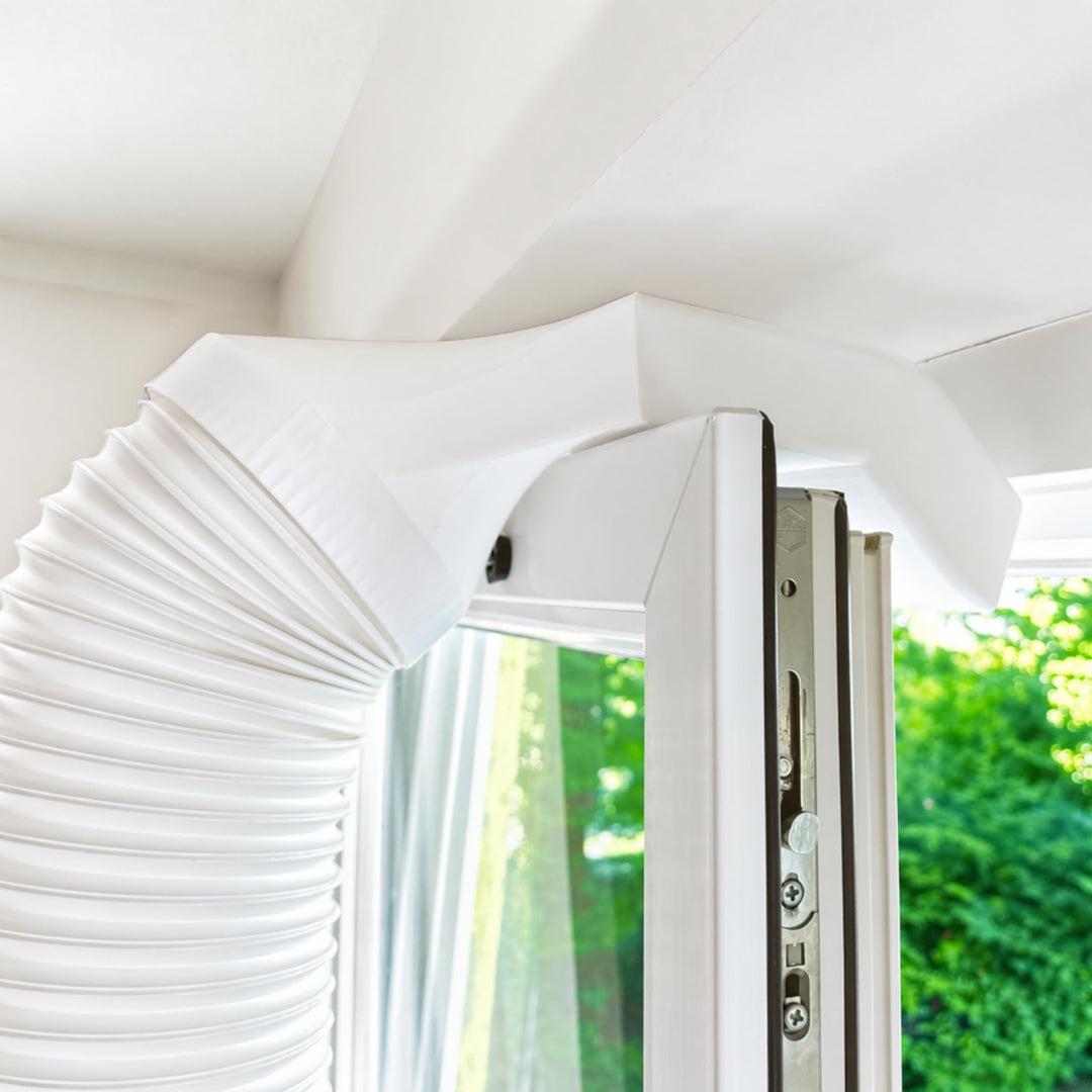 Extra Breiter Fensteradapter 35 cm für mobile Klimaanlagen – Kippfenster Abluftadapter mit 150 mm Sc