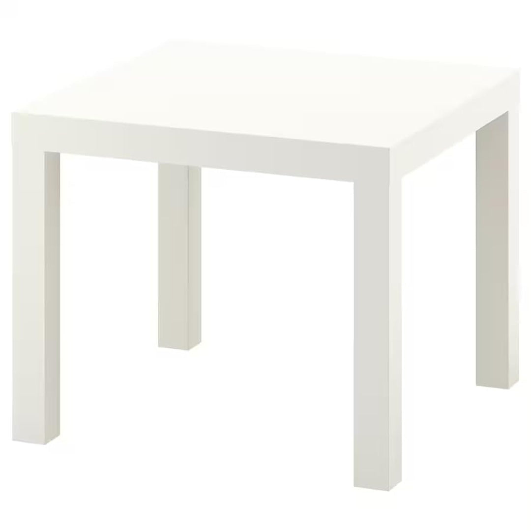 IKEA Beistelltisch Lack 55 x 55 cm [Eiche gebeizt] 55 x 55 cm Weiss, 55 x 55 cm Weiss