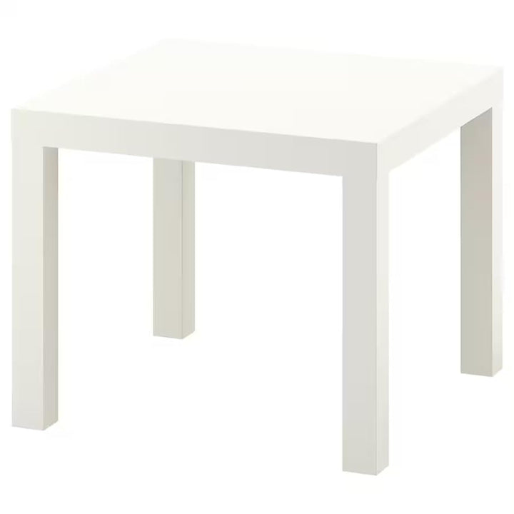 IKEA Beistelltisch Lack 55 x 55 cm [Eiche gebeizt] 55 x 55 cm Weiss, 55 x 55 cm Weiss