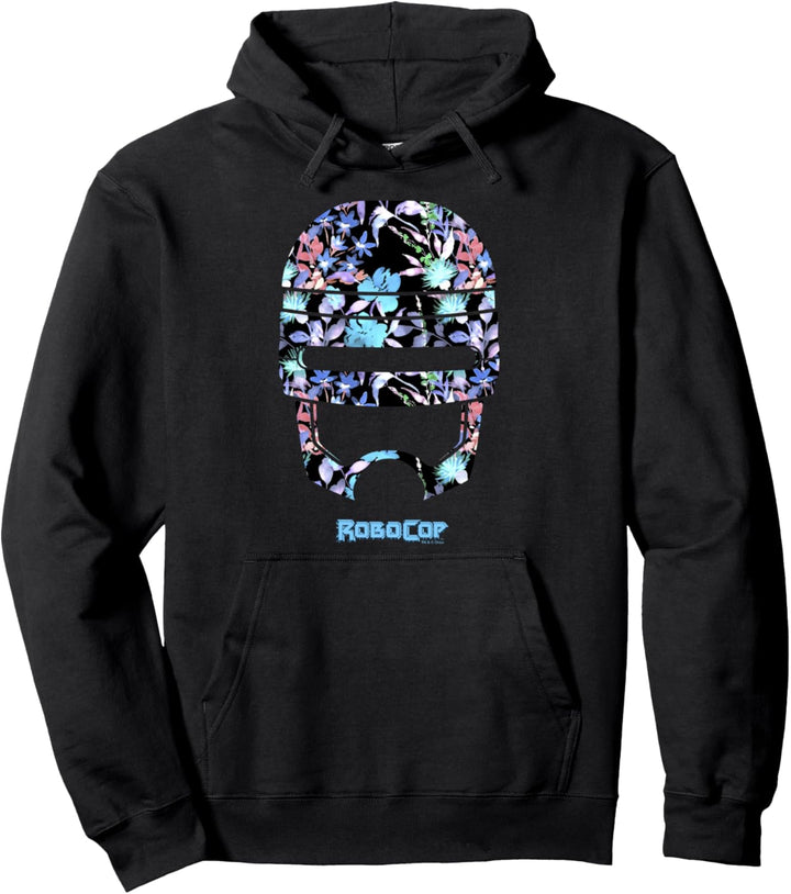 RoboCop Bright Tropical Helmet Fill Pullover Hoodie