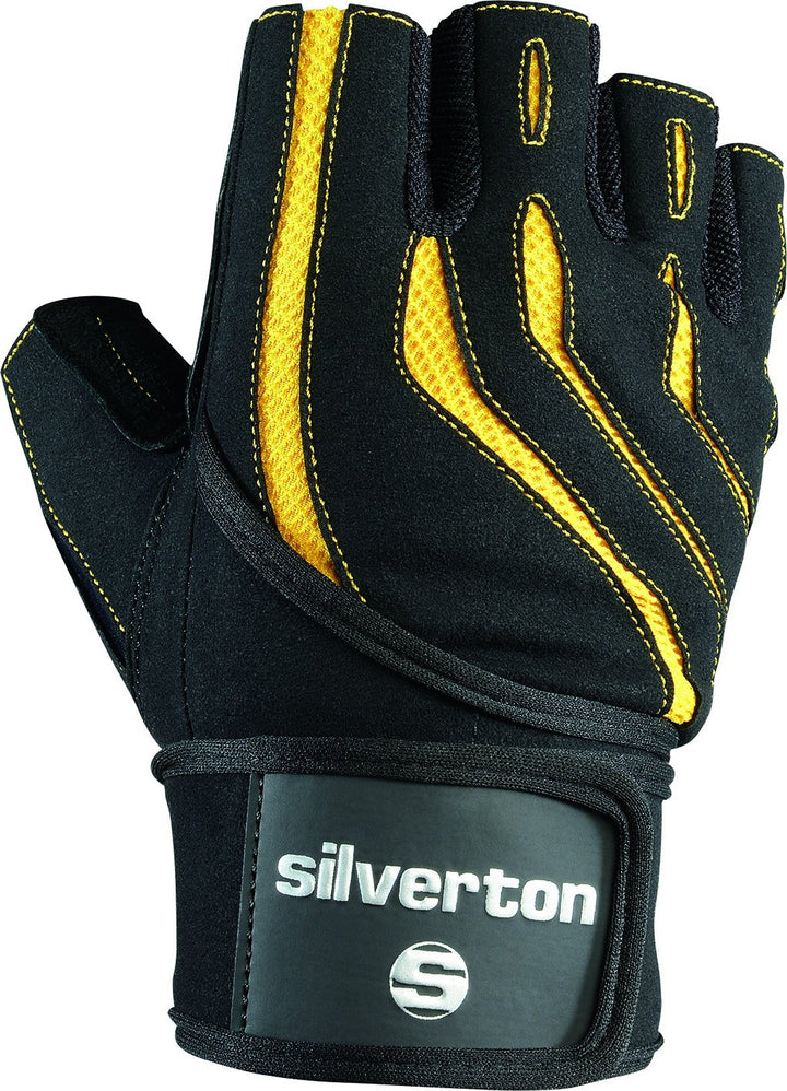 Silverton Handschuhe Power 4 XXL schwarz/Gelb, XXL schwarz/Gelb