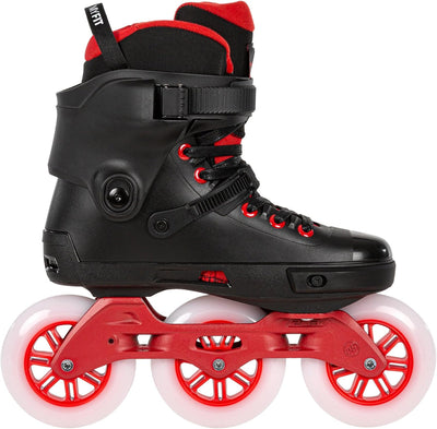 Powerslide Inline Skate Next Black Red 110, für Urban und Fitness, für Damen und Herren 38-39, 38-39