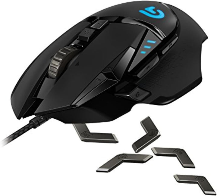 Logitech G502 Proteus Spectrum RGB Tunable Gaming Mouse, 12,000 DPI On-The-Fly DPI Shifting, Persona