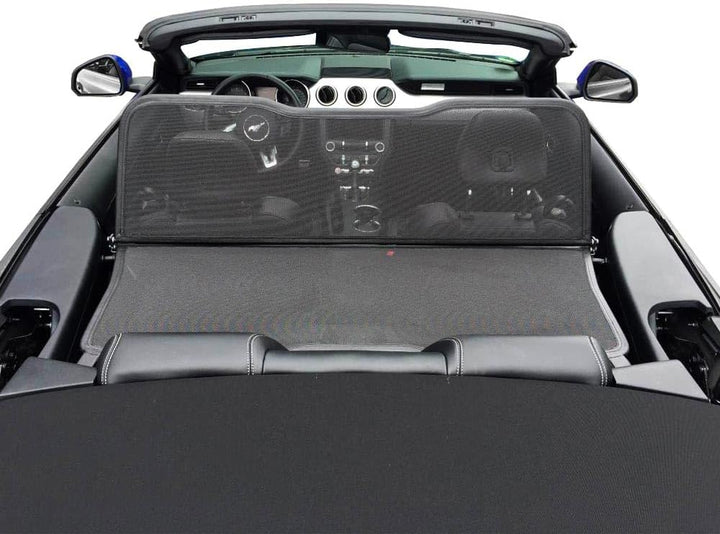 Aperta Windschott passend für Ford Mustang MK6 100% Passgenau OEM Qualität Schwarz Windstop Windabwe