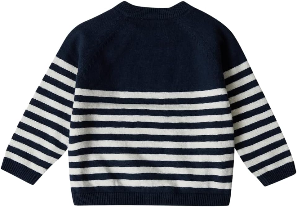 Stellou & friends Strickpullover für Jungen und Mädchen I Hochwertige Baby-Kleidung aus 100% Baumwol